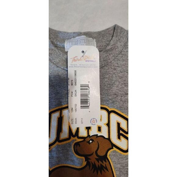 University of Maryland Baltimore County UMBC Retrievers Toddler 12M Short sleeve - Picture 7 of 7